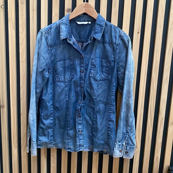 Sandwich denim Shirt - Picture 1 of 8
